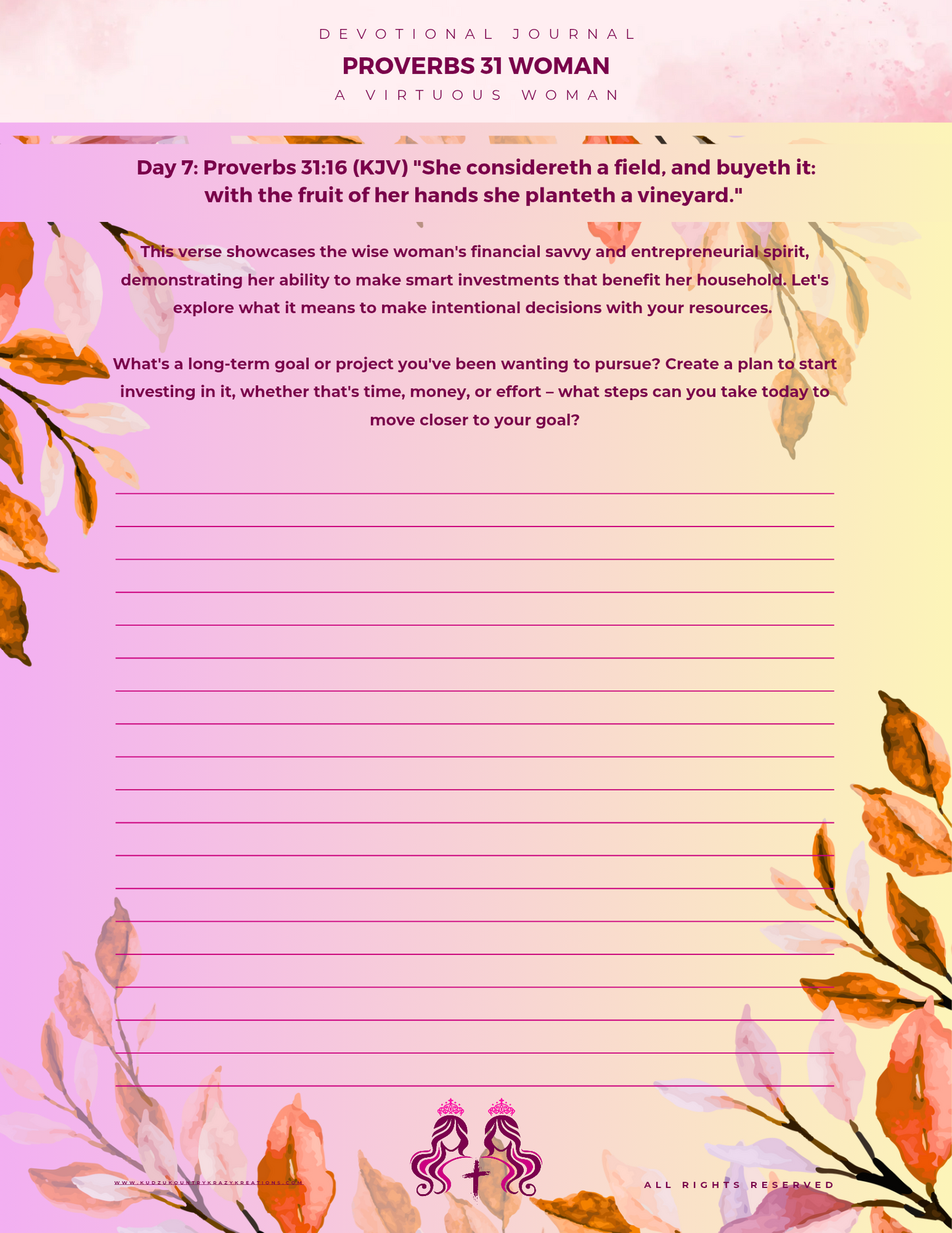 Proverbs 31 Woman Studyguide